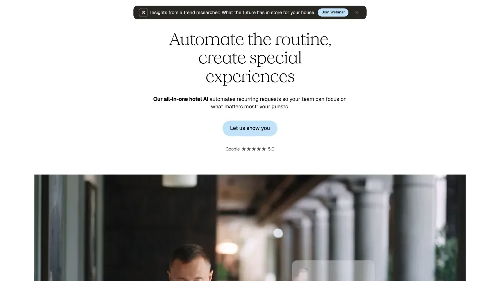 DialogShift homepage screenshot