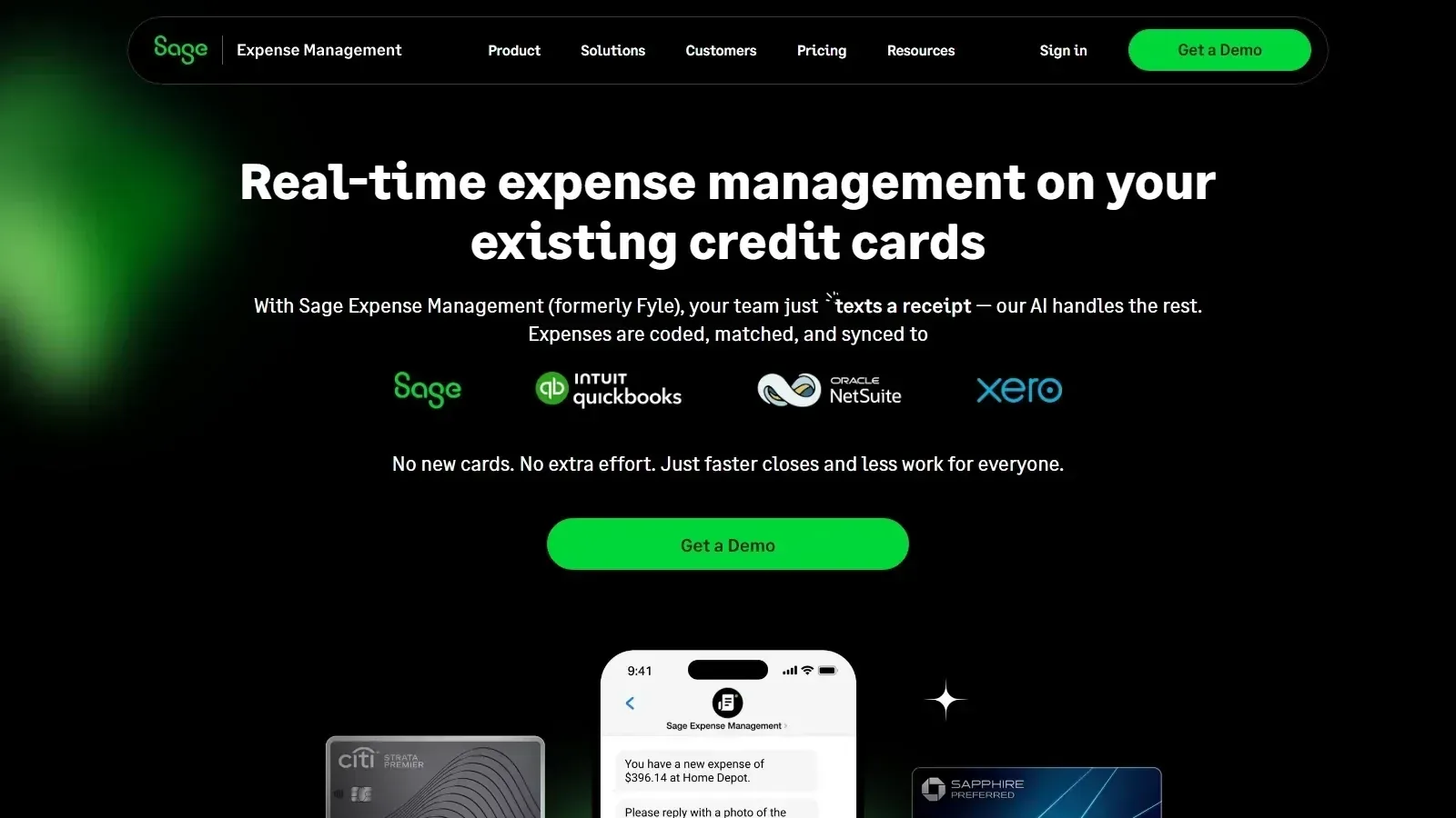 Fyle homepage screenshot