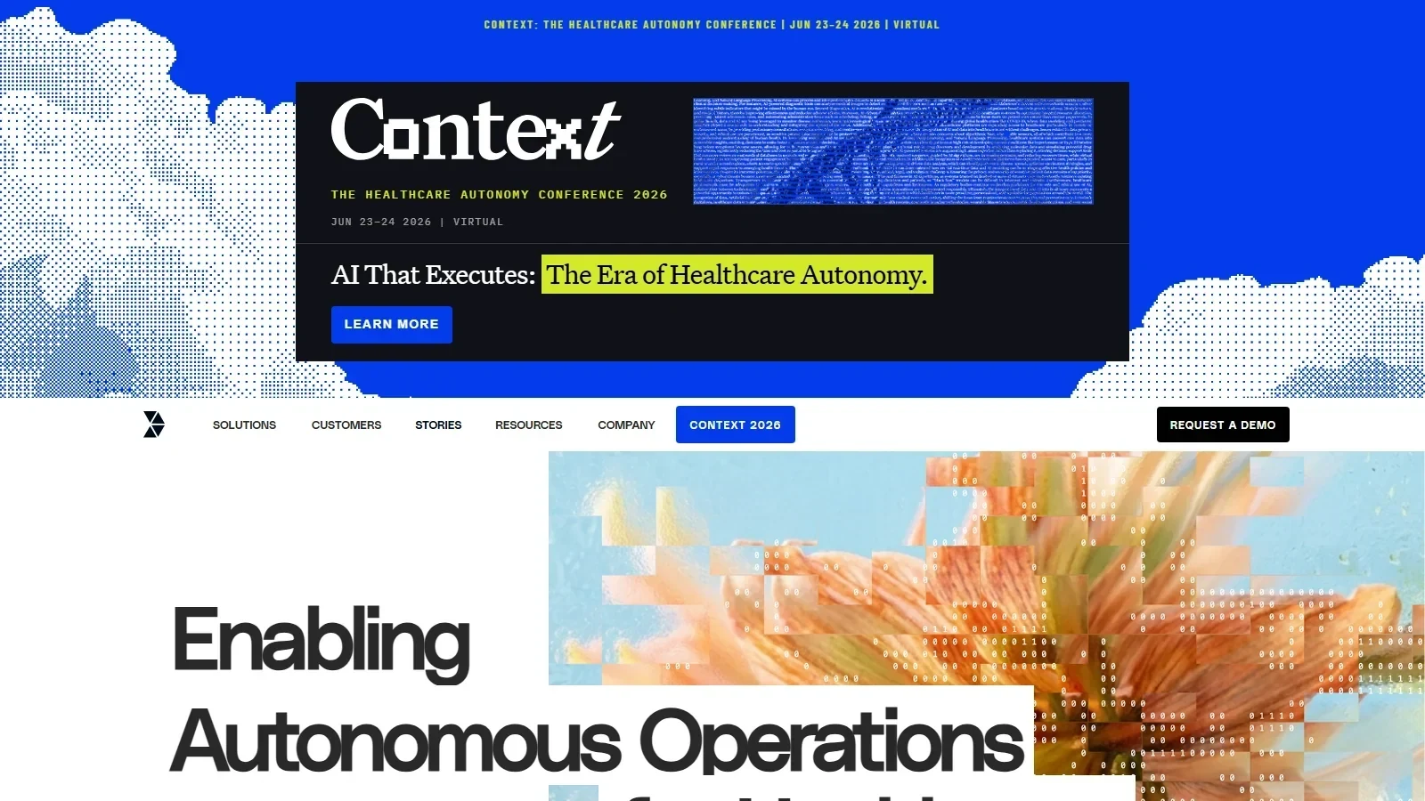 Innovaccer homepage screenshot