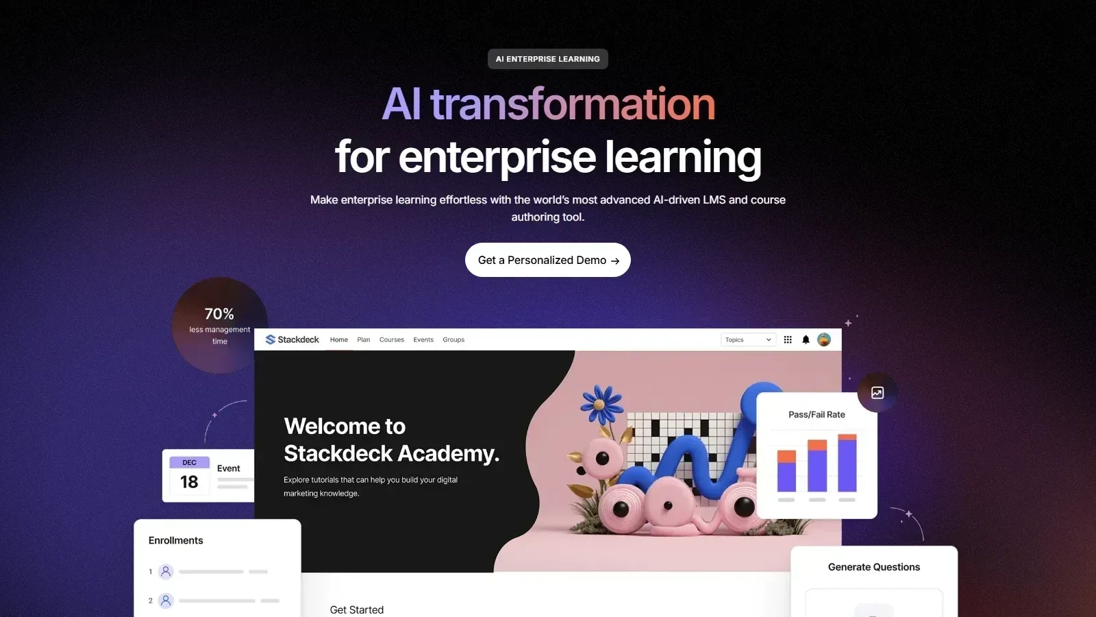 Intellum homepage screenshot