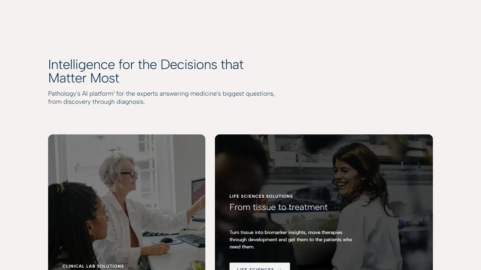 Proscia homepage screenshot