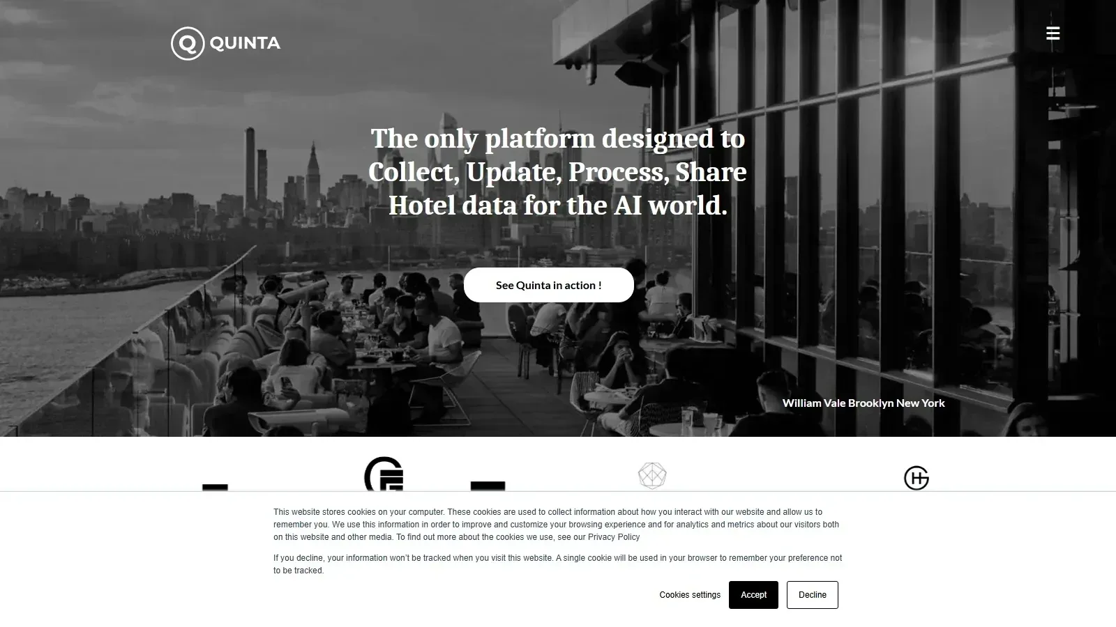 Quicktext homepage screenshot